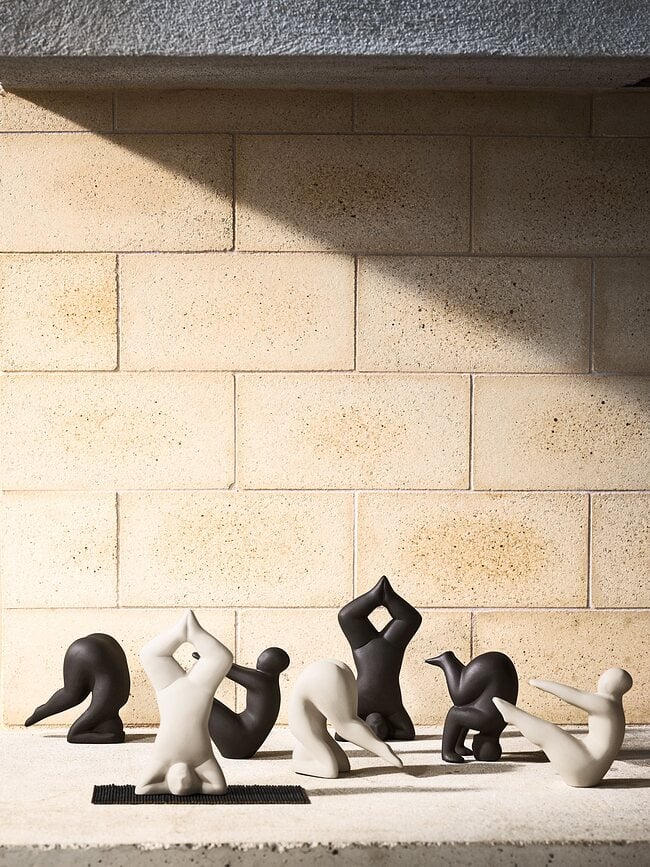 Yoga No.3 Figurica svijetlosiva