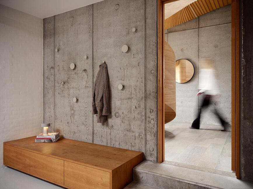 Ganchos de pared Sensu, 3 x 2,5 cm, color arena, 2 unidades