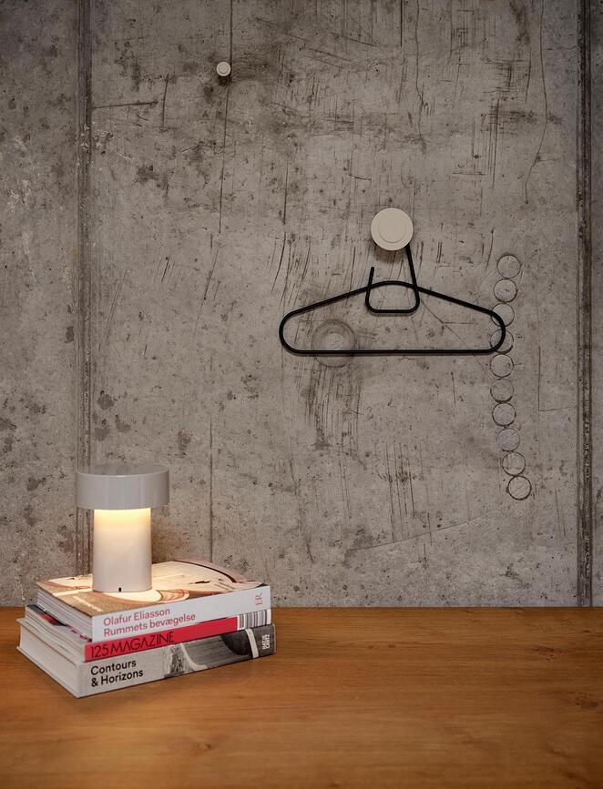 Sensu Crochets muraux, 3 x 2,5 cm, sable, Lot de 2