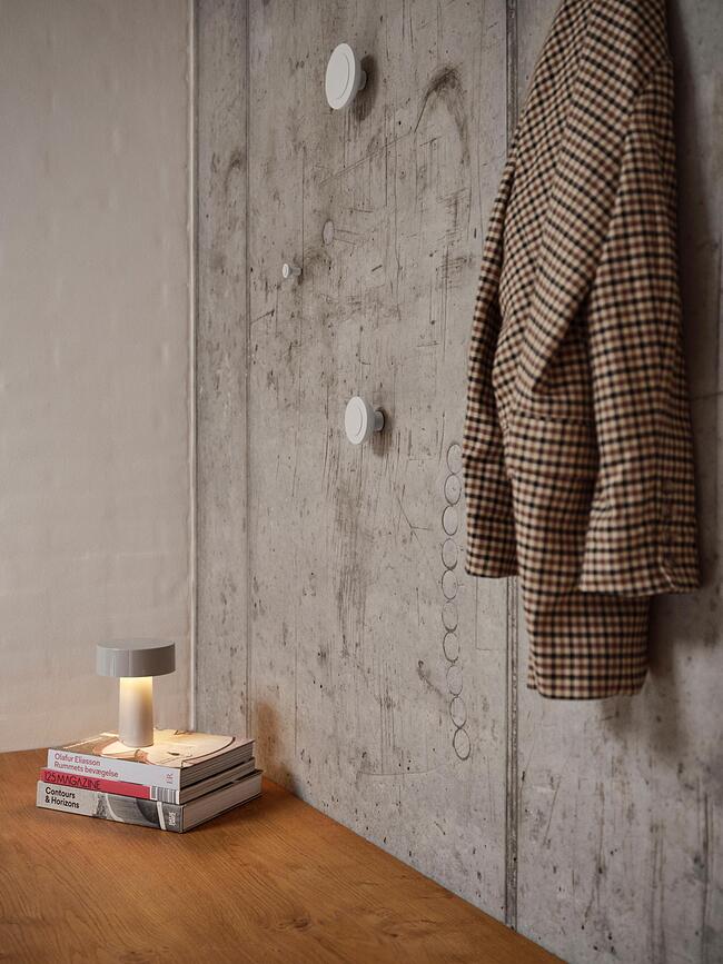 Sensu Γάντζος επιτοίχιος, 10 x 4,5 cm, χρώμα άμμου