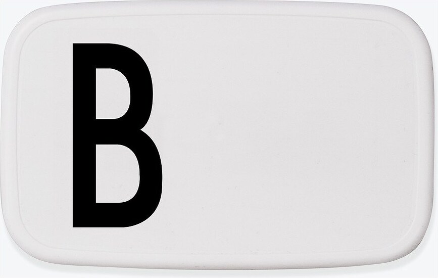 AJ Boîte à Déjeuner, motif lettre B