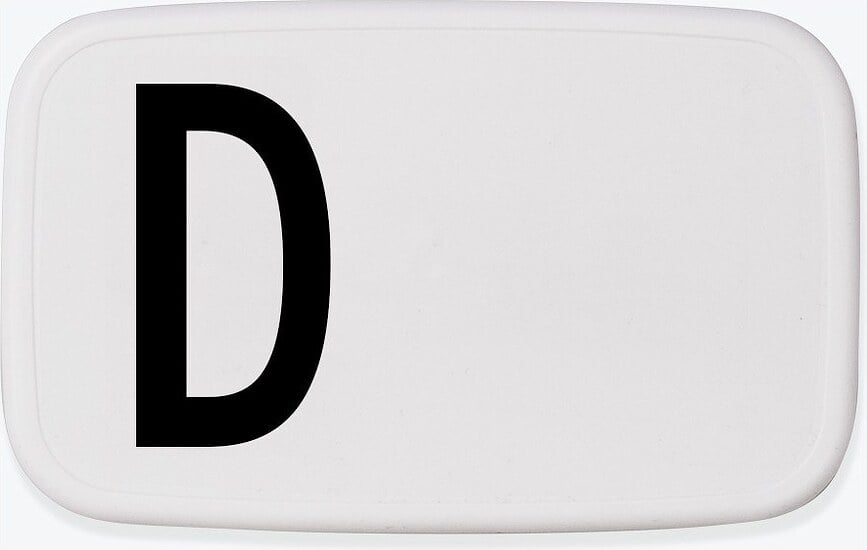 AJ Boîte à lunch, lettre D