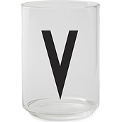 Aj Decorative glass letter v