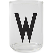 Aj Decorative glass letter w