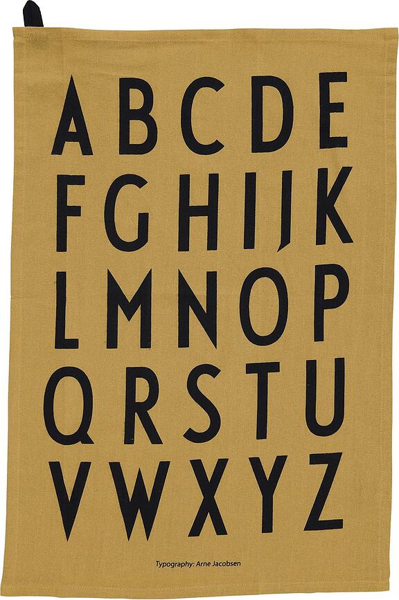 AJ Πετσέτες Κουζίνας, κίτρινες, 2 τμχ