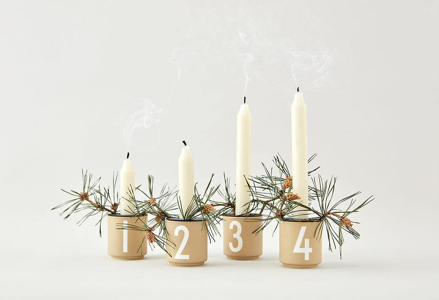 AJ Κούπες Espresso, λευκές, 4 τμχ