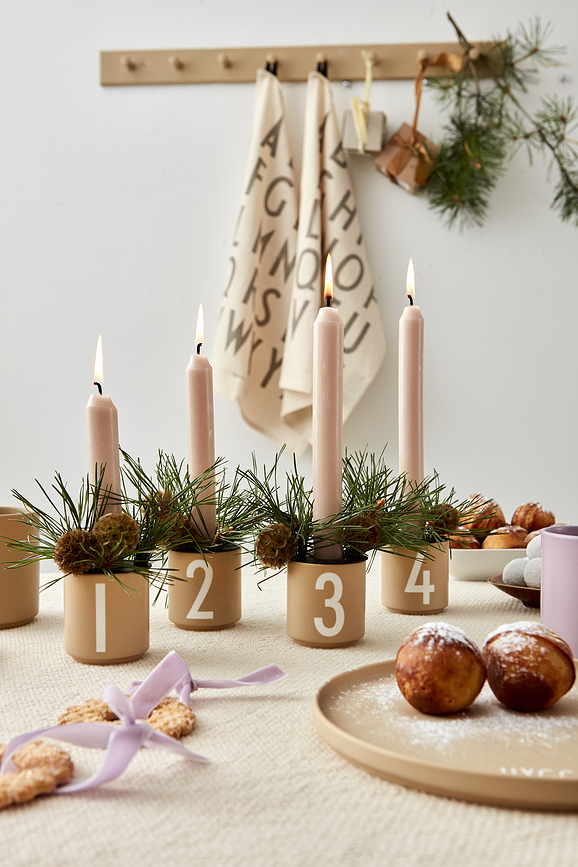 AJ Κούπες Espresso, λευκές, 4 τμχ