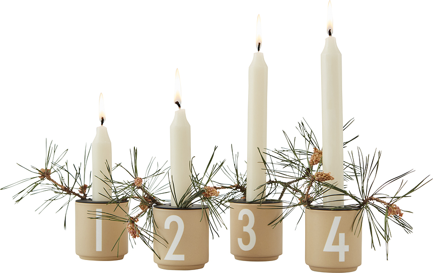 AJ Šalice za espresso bijele 4 kom.