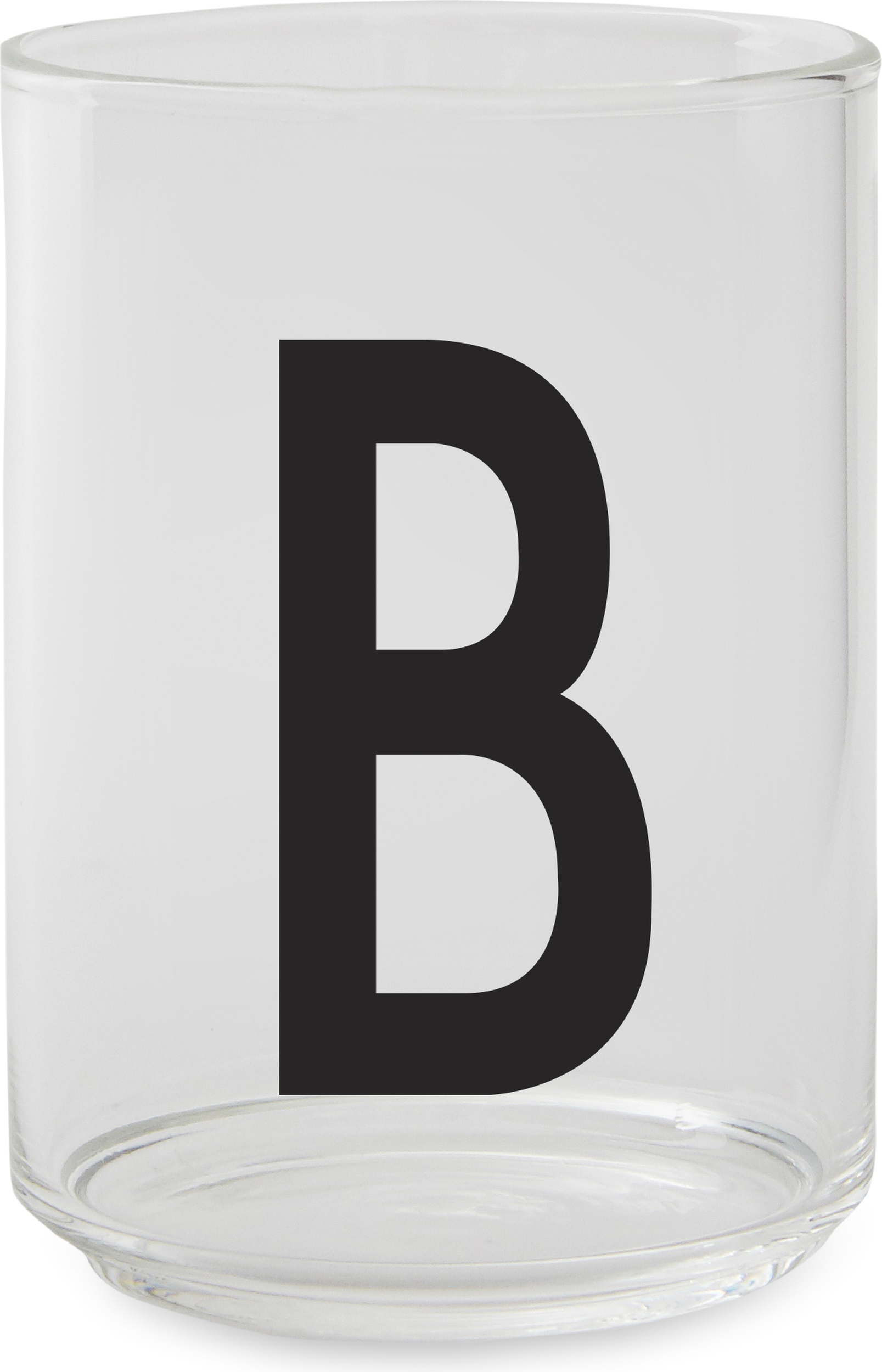 Aj Wasserglas Buchstabe B