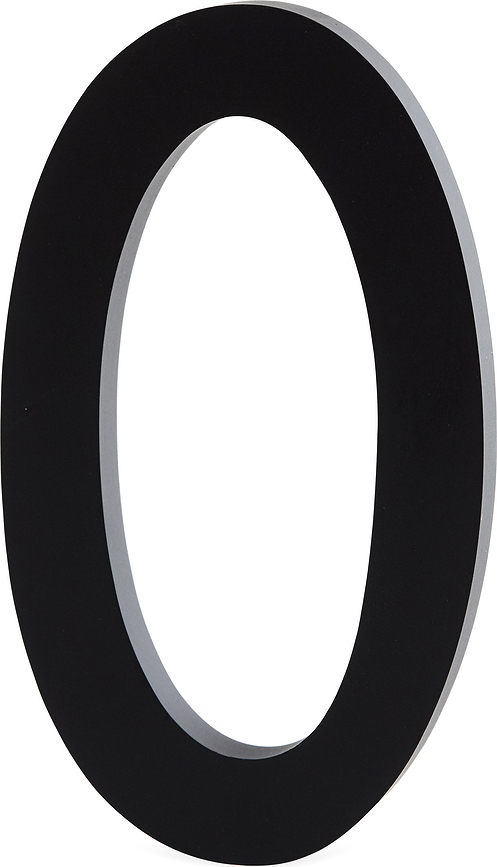 Architect Numbers Chiffre 0, 50 mm