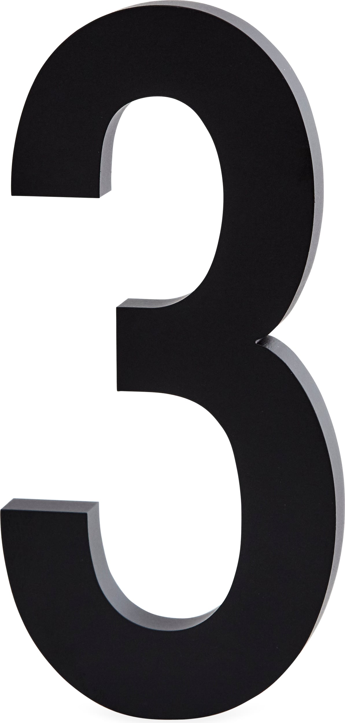 Architect Numbers Zahl 3 50 mm
