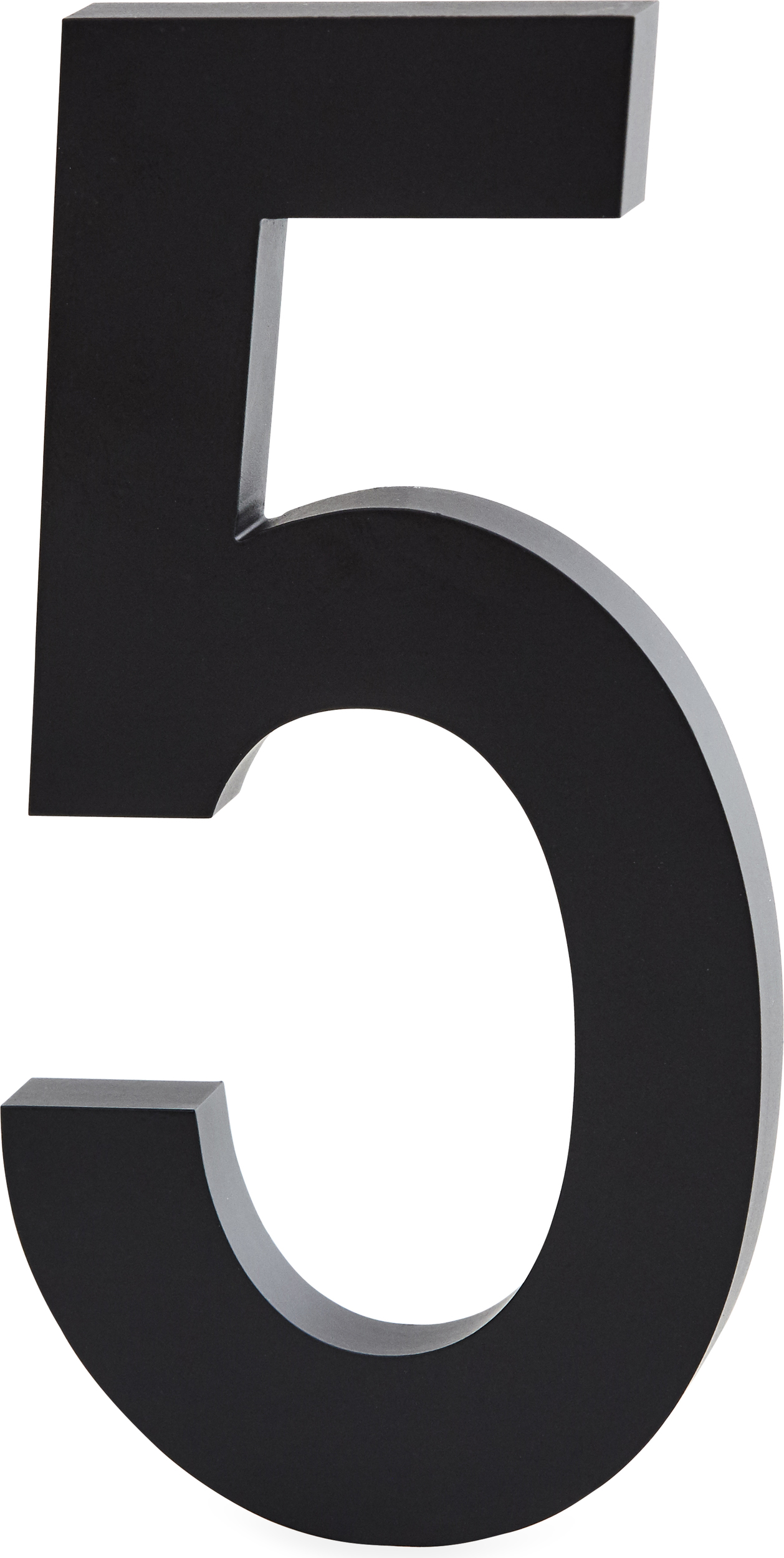 Architect Numbers Zahl 5 50 mm