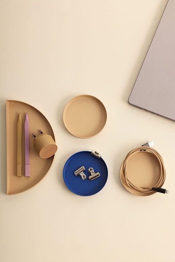 Bandejas decorativas Treasure, lavanda y terracota, Pack de 4