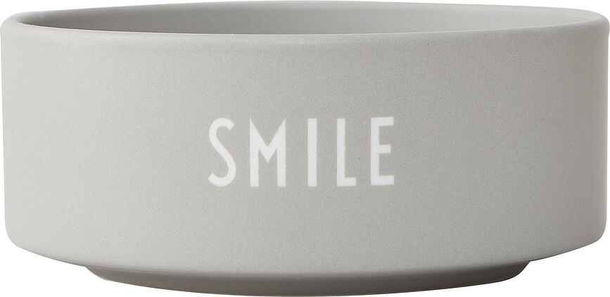 Bol para snacks Snack Smile, gris