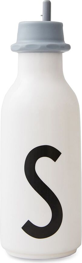 Boquilla para botellas de agua Design Letters, azul