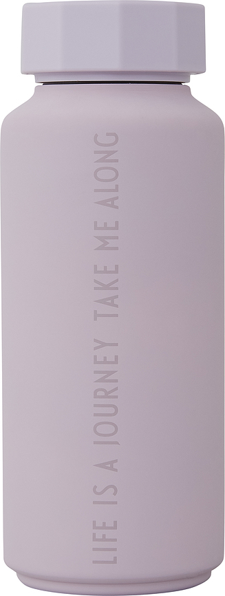 Botella Térmica Tone-On-Tone Life is a Journey, lavanda