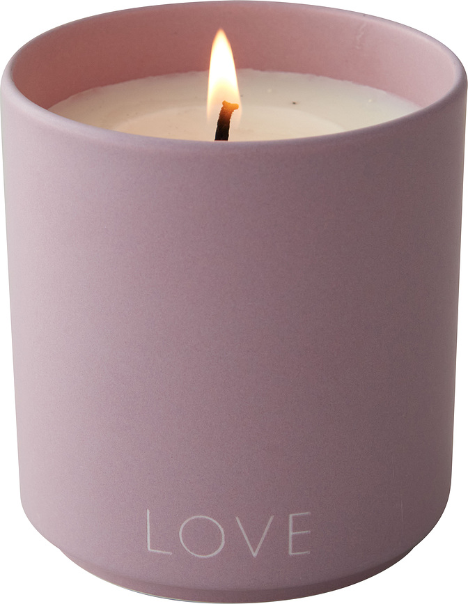 Candela profumata Design Letters grande