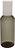 Caraffa Tube 1 l bianca-nera con tappo a vite