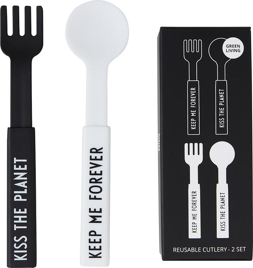 Cubiertos plegables To Go, Set de 4 piezas