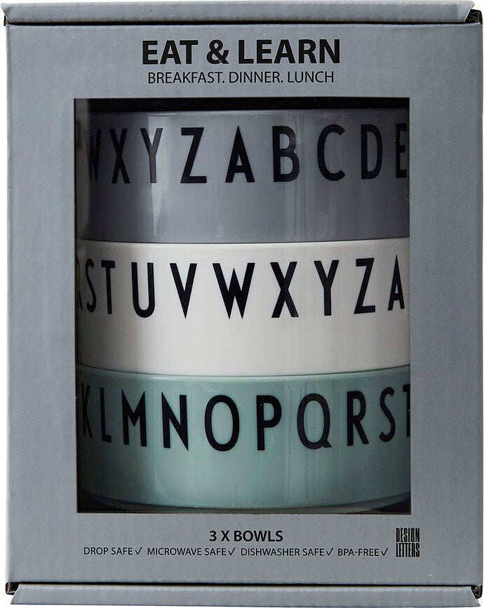 Cuencos Breakfast Dinner, surtidos, Set de 3 piezas