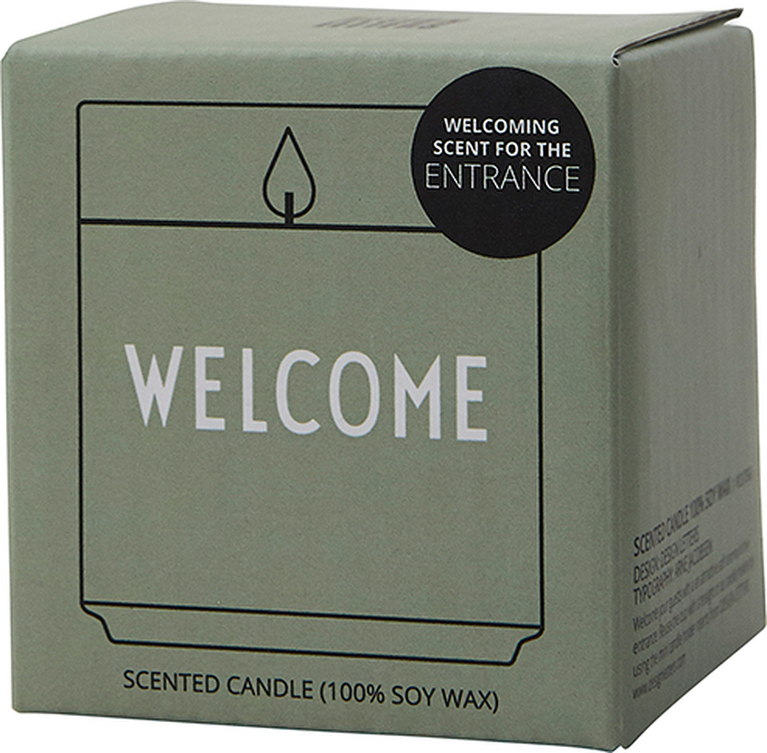 Design Letters Bougie Parfumée Hello