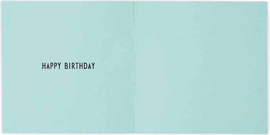 Design Letters Čestitka rođendanska mint za 1. rođendan