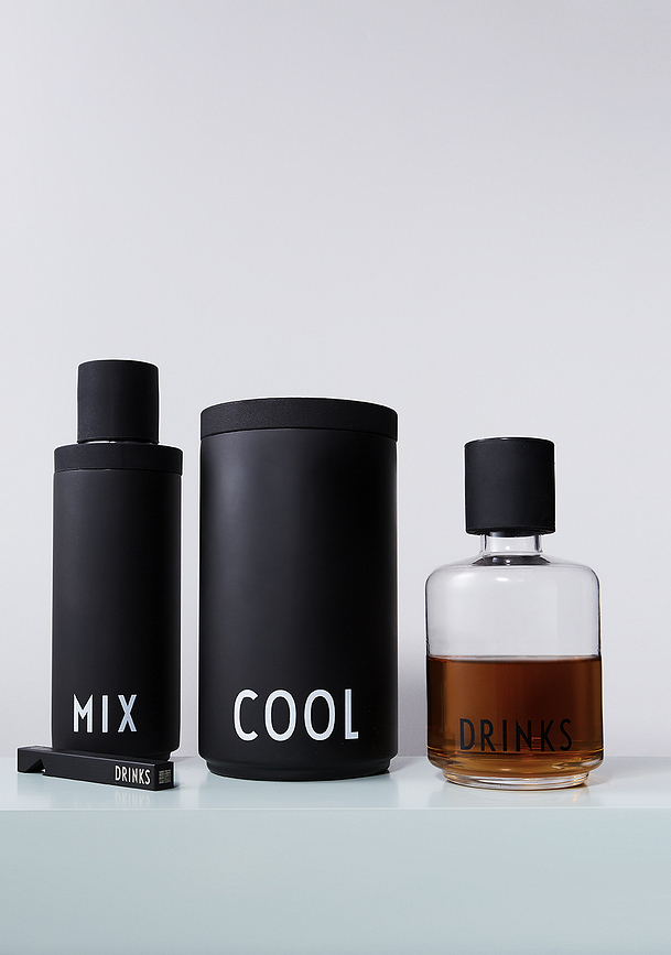 Design Letters COOL Ψύκτης κρασιού, μαύρος