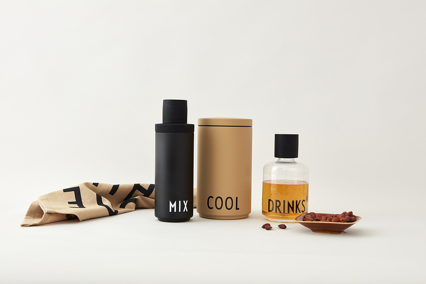 Design Letters COOL Ψύκτης κρασιού, μαύρος