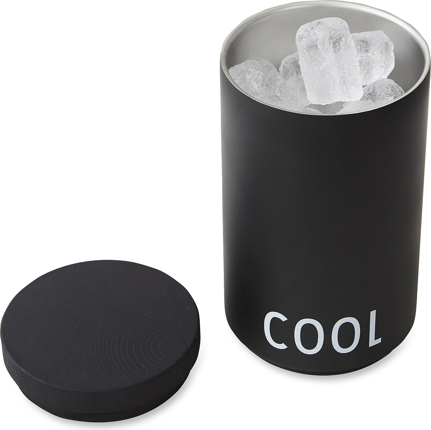 Design Letters COOL Ψύκτης κρασιού, μαύρος