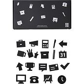 Design Letters Display board figures office black 20 pcs