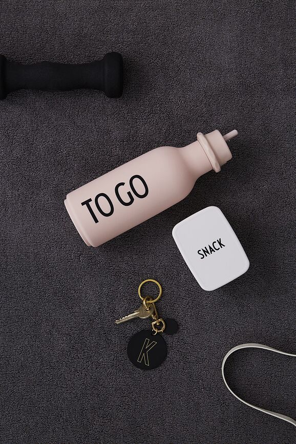 Design Letters Embout pour bouteille d'eau, bleu