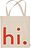 Design Letters Hi Mehrzweck-Tasche beige-korallenrot