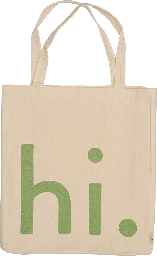 Design Letters Hi Sac universel, beige et vert