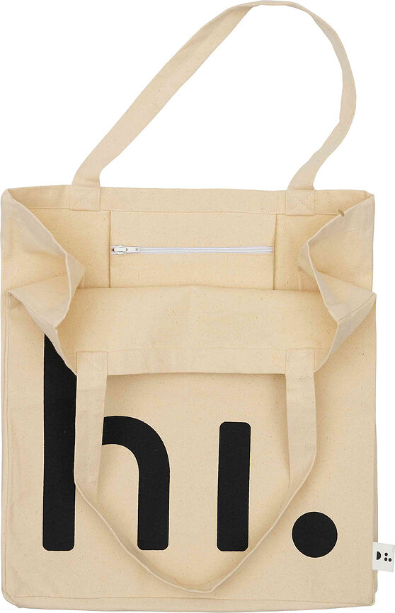 Design Letters Hi Torba univerzalna, bež-kobaltna