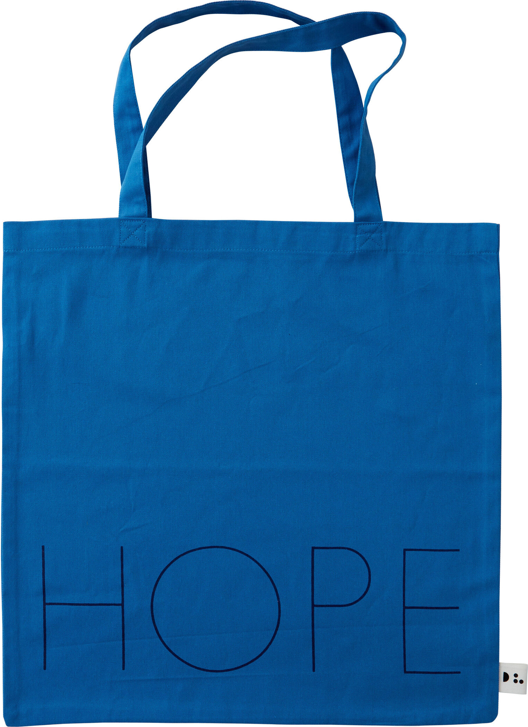 Design Letters Hope Einkaufstasche kobaltblau