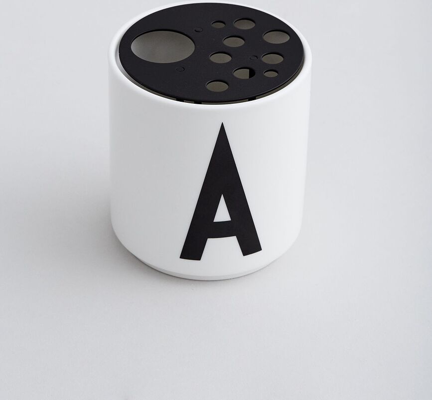 Design Letters Insert pour fleurs, pour tasses en porcelaine