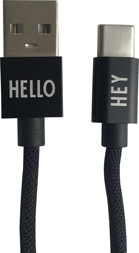 Design Letters Καλώδιο USB-C, ροζ