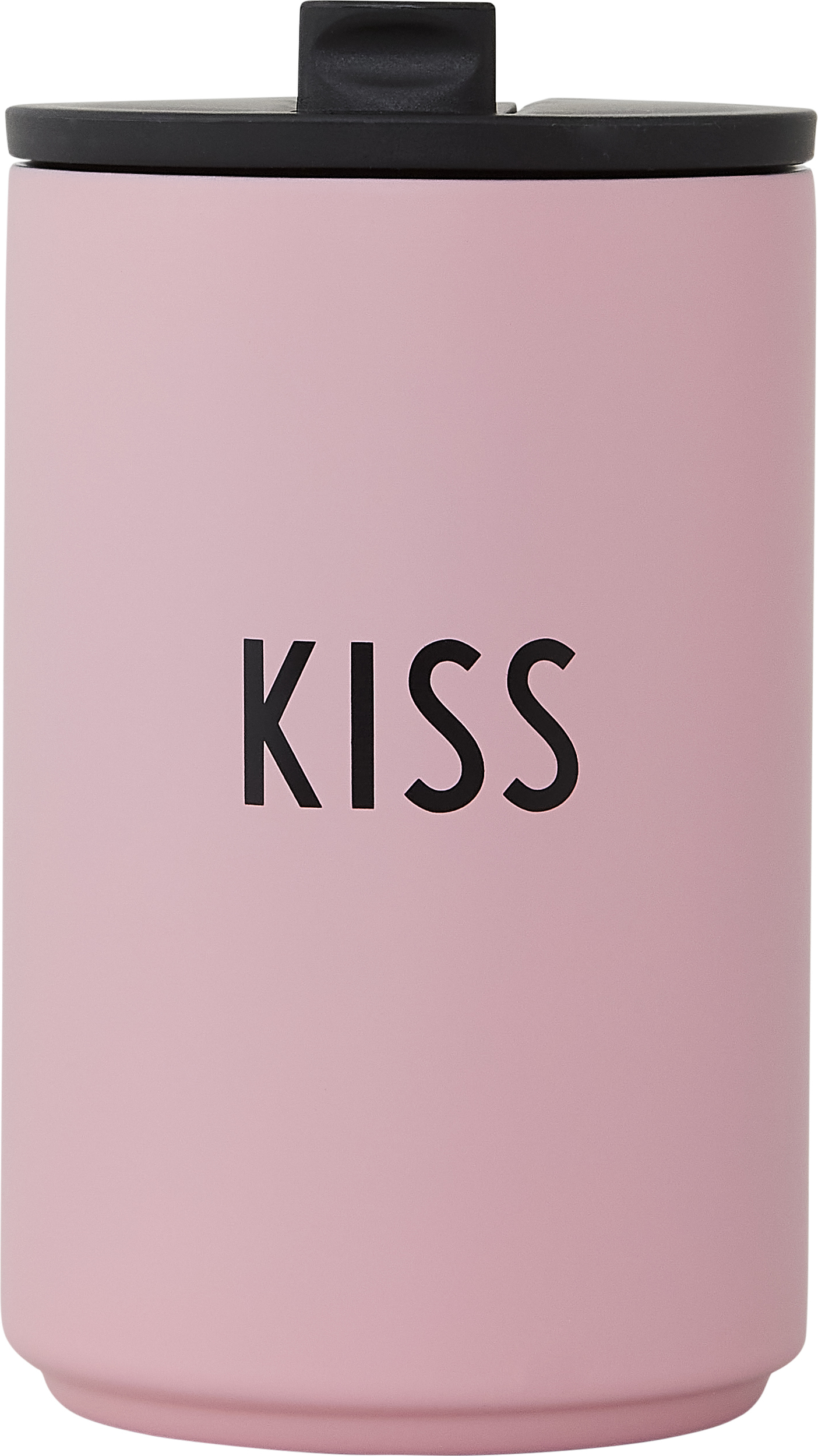 Design Letters KISS Thermobecher