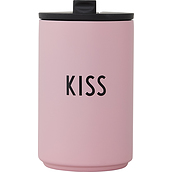 Design Letters KISS Thermobecher