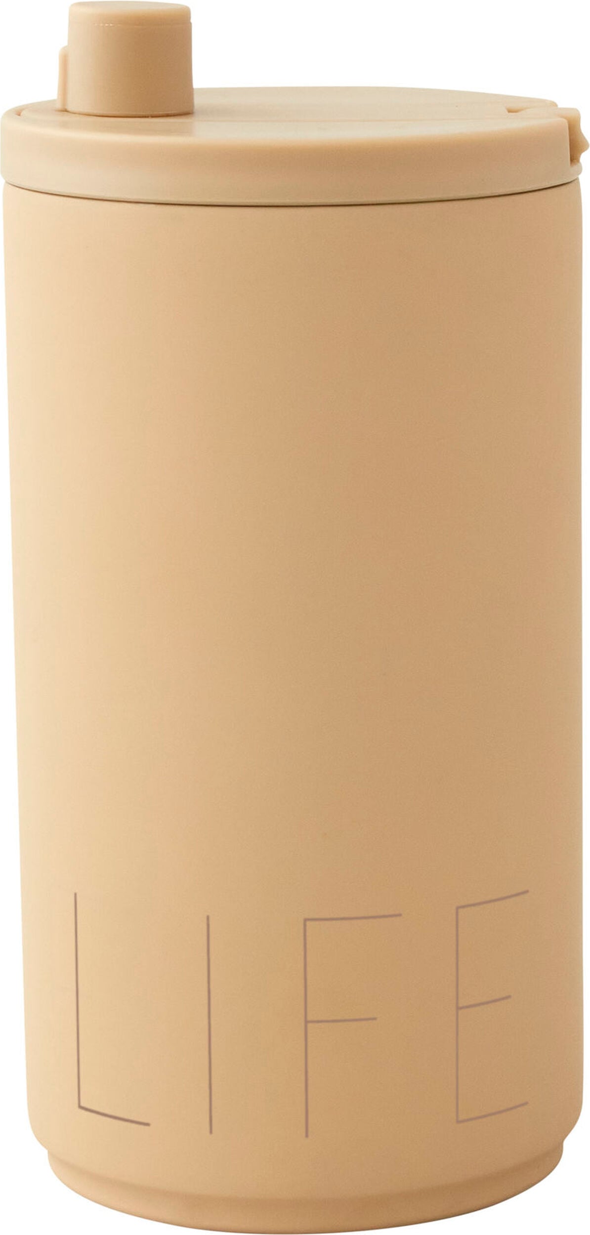 Design Letters Life Reisebecher 350 ml beige
