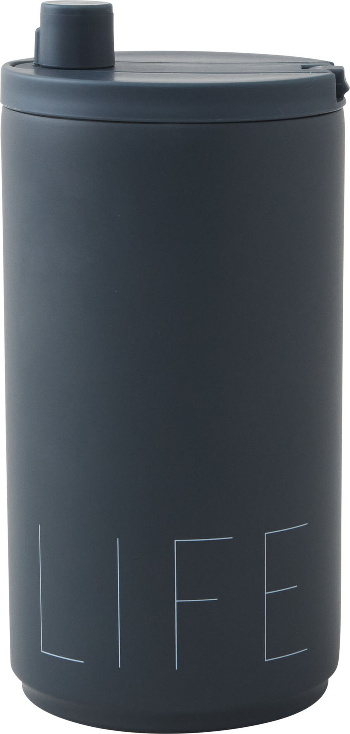 Design Letters Life Reisebecher 350 ml blau