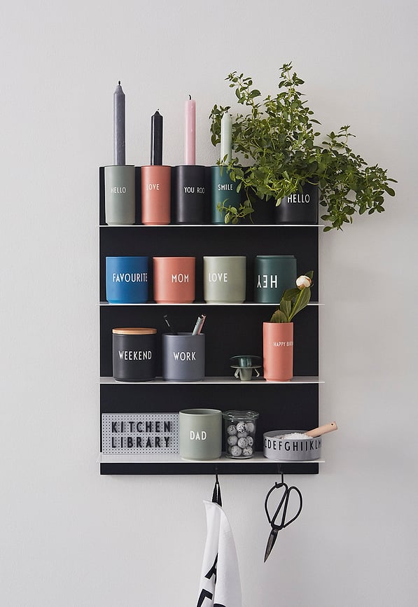 Design Letters Porte-bougie pour tasses à espresso et vases, vert foncé