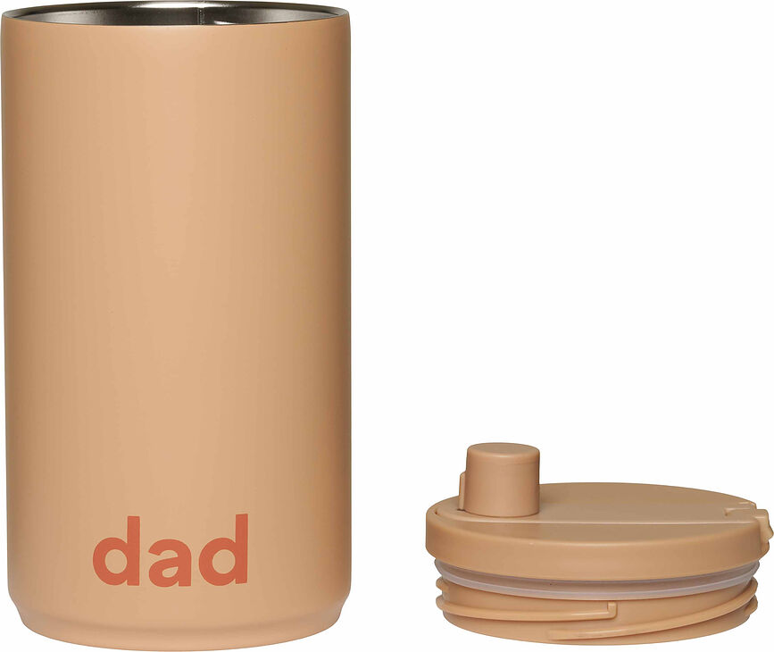 Design Letters Mom Putna Šalica 350 ml ružičasta