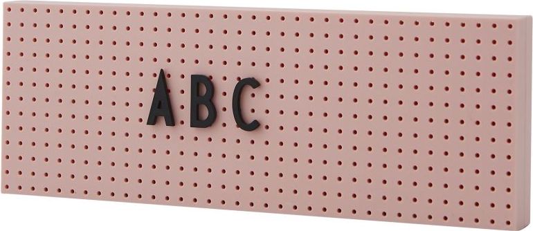 Design Letters Schild rosa