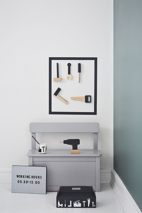 Design Letters Set orodja, igrača, 7 kosov