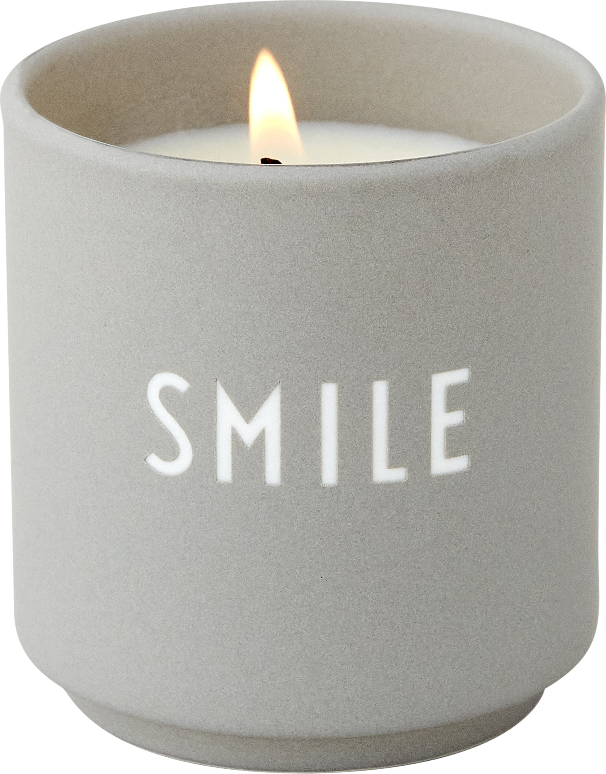 Design Letters Smile Duftkerze