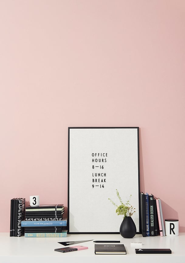 Design Letters Tableau A2, noir