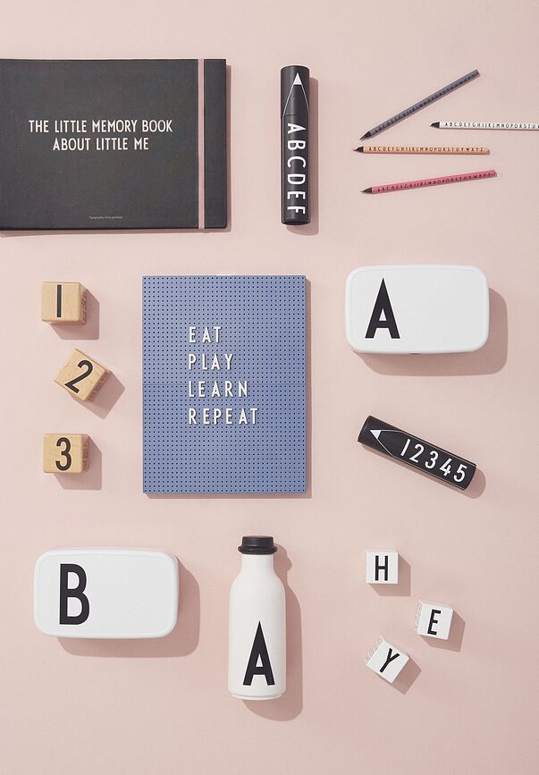 Design Letters Usnik za boce za vodu plavi