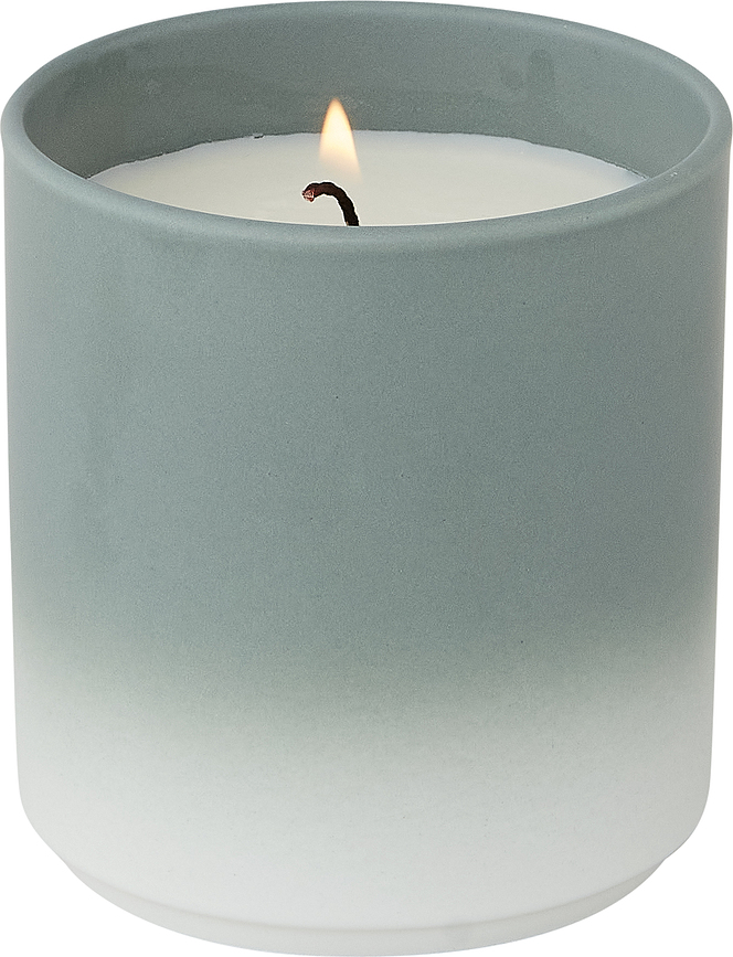 Dip Dye Scented candle green