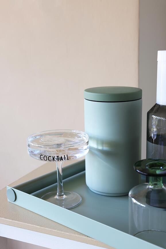 Enfriador de Vino Design Letters, verde